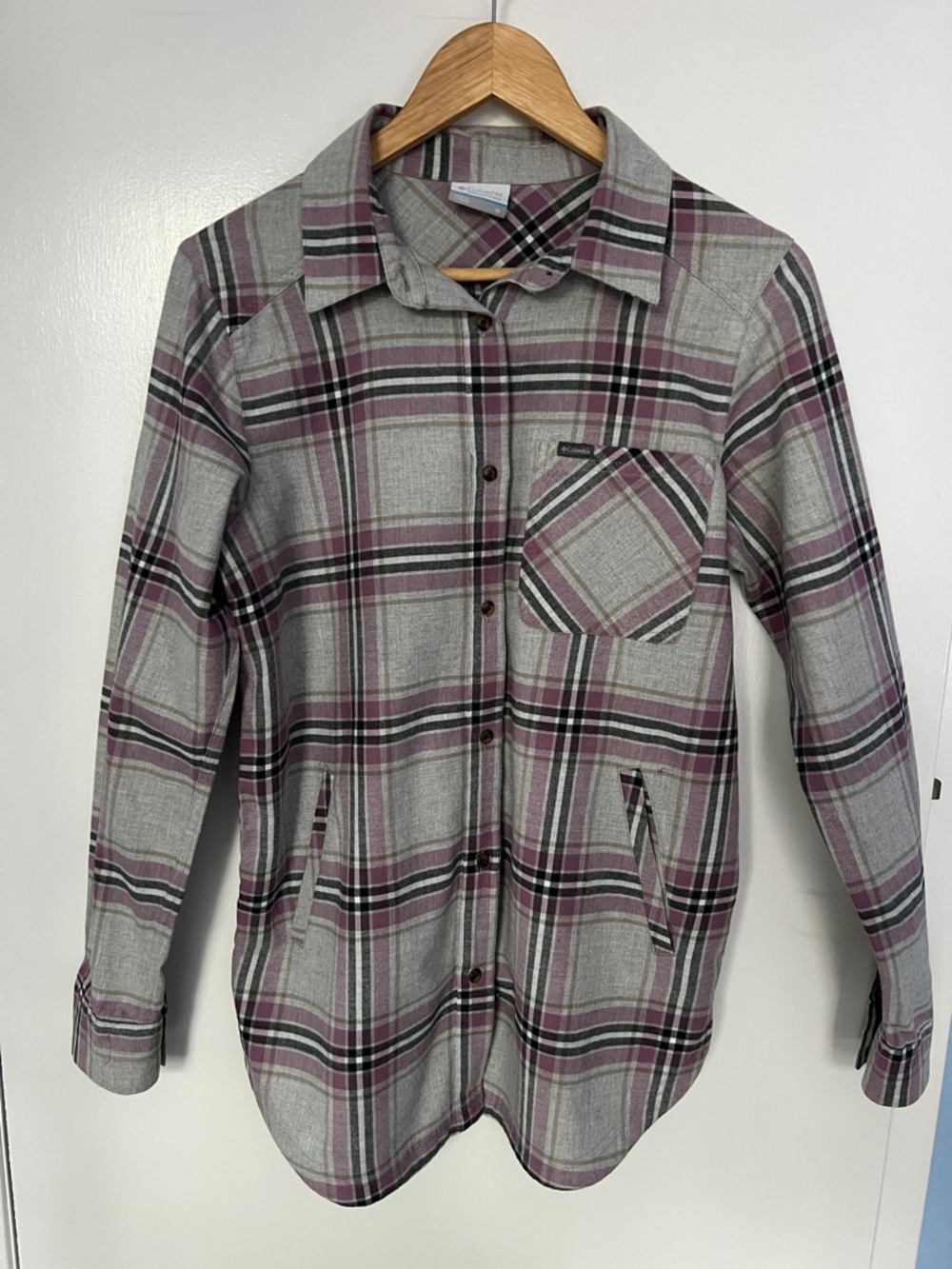Columbia Flannel Tunic size Medium